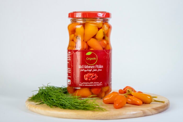 Orgado Red Habanero Pickles