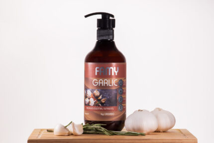 Famy garlic shampoo by Orgado