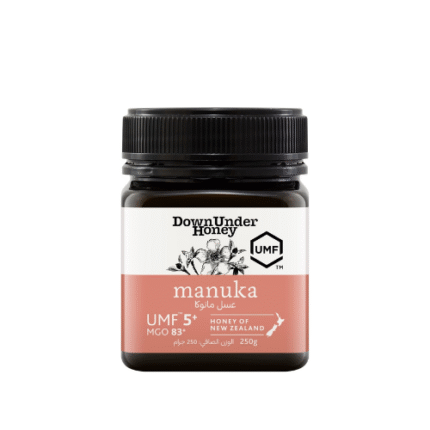 DownUnder Manuka Honey UMF5+(MGO 83+), 250g