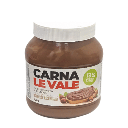 Carna Le Vale Premium Healthy Chocolate Hazelnut Spread - 700g