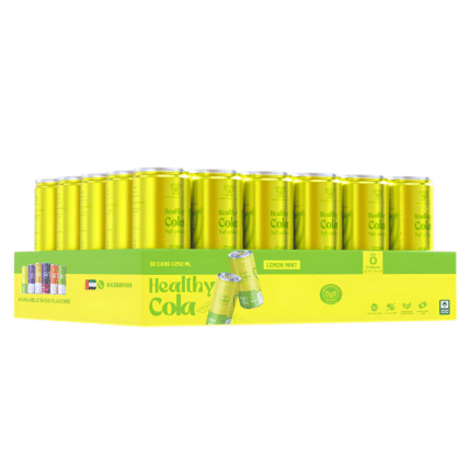 Healthy Cola – 30 Cans x 250ml (Lemon Mint Flavor)